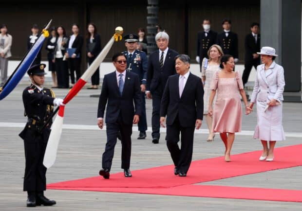 Marcos gifts Japanese royals halo-halo set, recipe during visit
