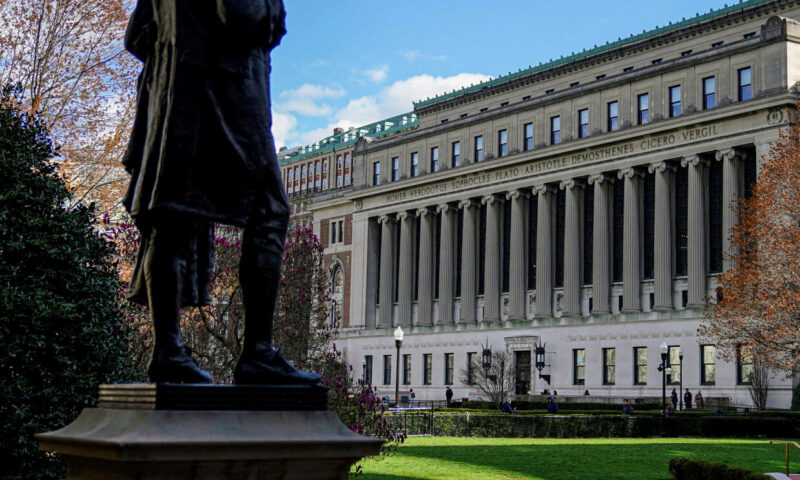 Columbia Demotes Official for Helping Epstein’s Girlfriend Enter Program