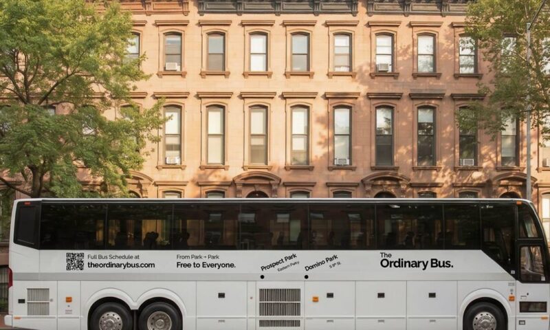Free Bus From Skin Care Brand the Ordinary Connecting Domino and Prospect Parks Stops Running