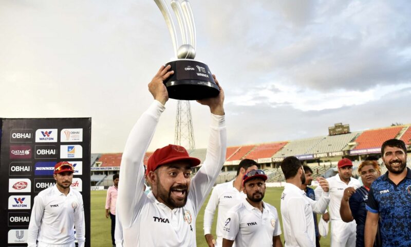 Rashid and Zadran rested for one-off Test against India