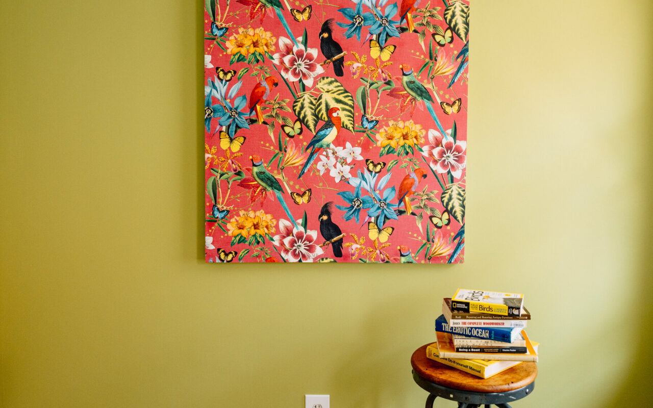 How to Make Wallpaper Art
