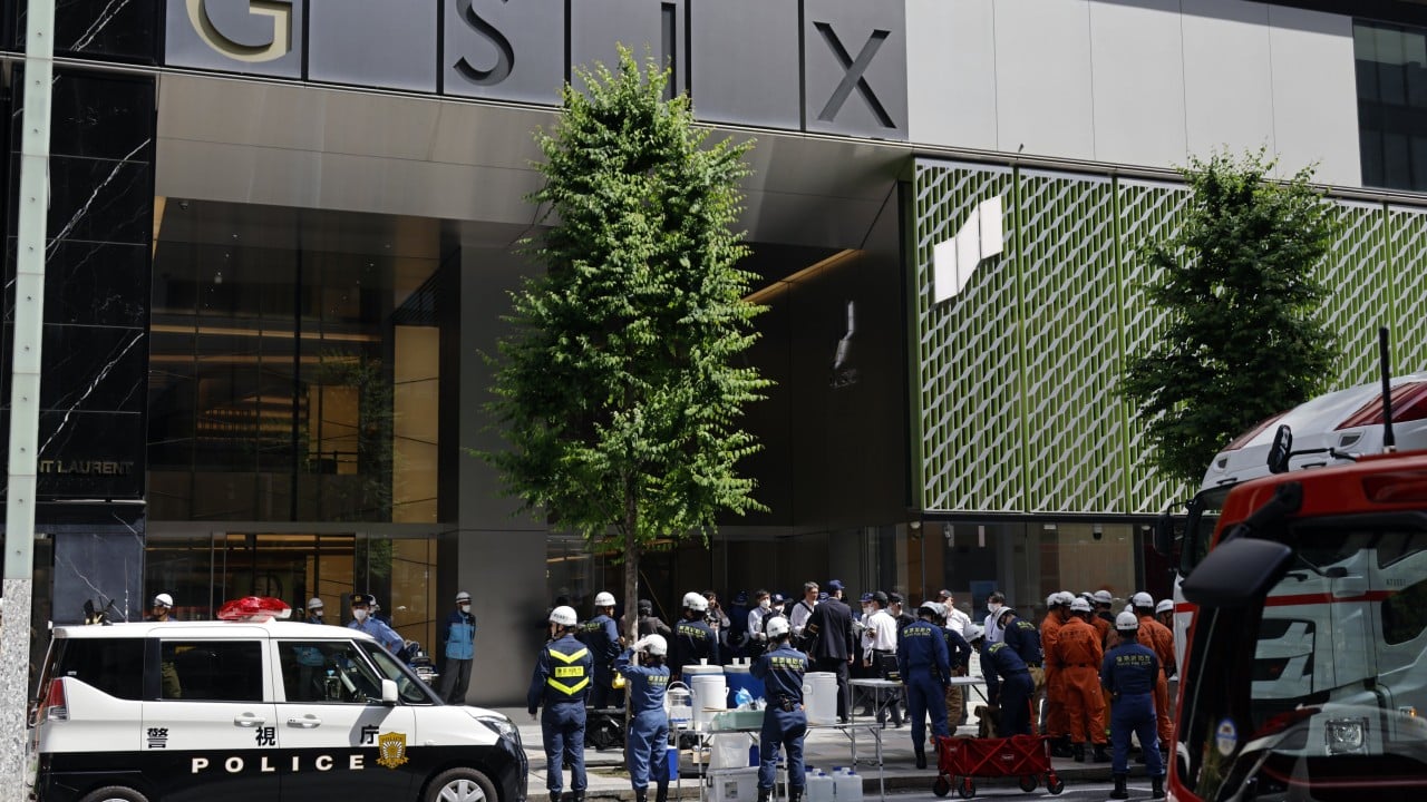19 taken to hospital in Japan after suspected tear gas released in Tokyo mall