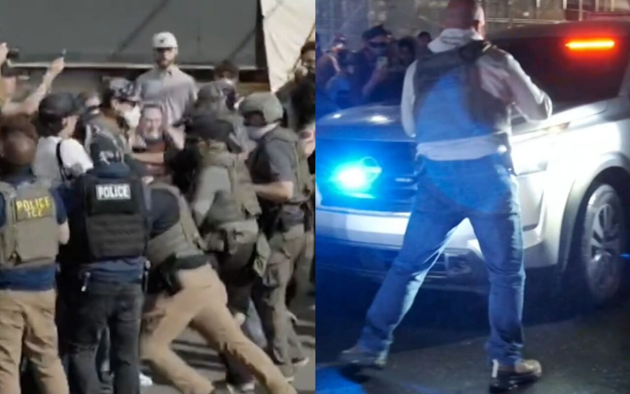 فوضى خلال احتجاجات بعد إضراب عن الطعام في مركز احتجاز تابع لإدارة الهجرة والجمارك الأمريكية
