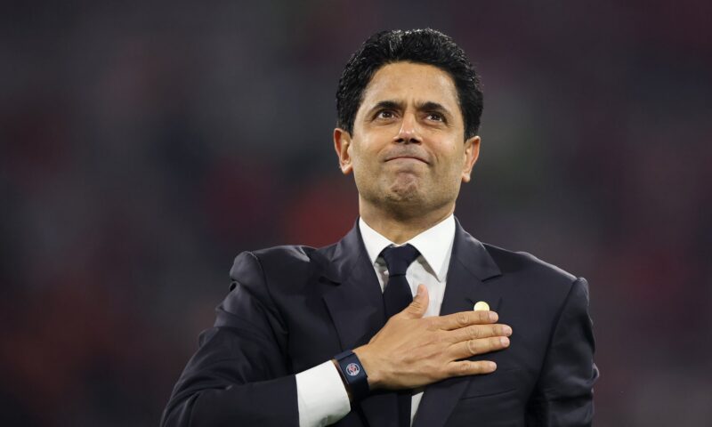 “كان حلمًا لها”.. ناصر الخليفي يهدي لقب دوري أبطال أوروبا لروح والدته