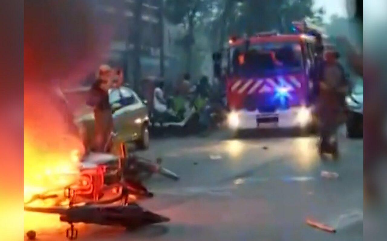 شغب وحرائق بالعاصمة الفرنسية عقب فوز نادي باريس سان جيرمان بلقب أبطال أوروبا