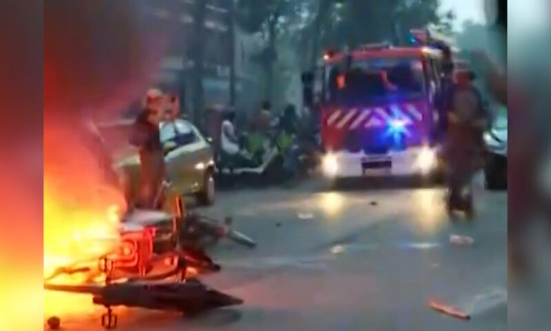 شغب وحرائق بالعاصمة الفرنسية عقب فوز نادي باريس سان جيرمان بلقب أبطال أوروبا