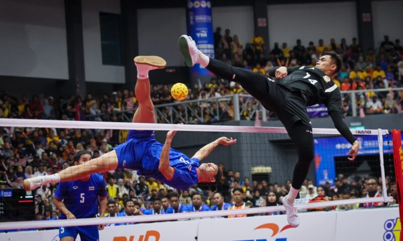 Malaysia crowned sepak takraw world champions after controversial Thai walkout