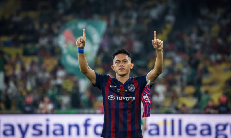 JDT first team to win four consecutive Malaysia Cup titles with 2-0 win over Kuching City FC