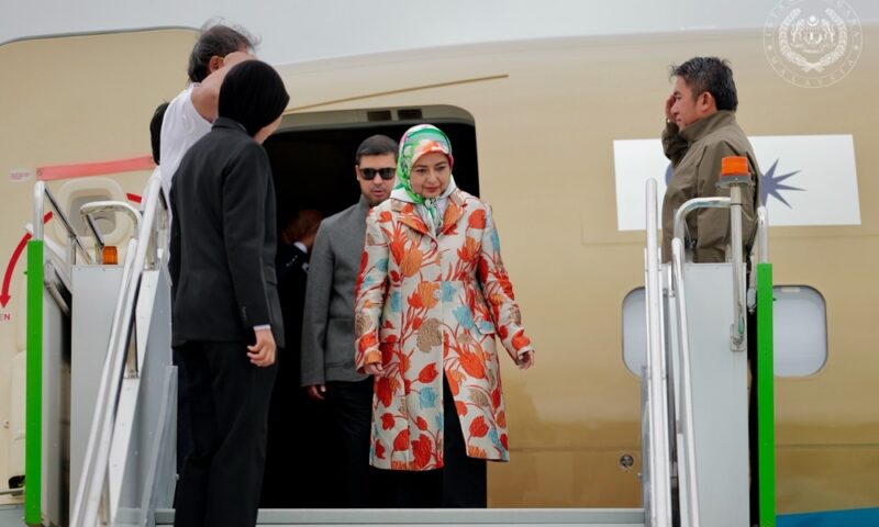 Queen of Malaysia arrives in Turkiye for three‑day special visit, to attend RMN ship‑launch ceremony