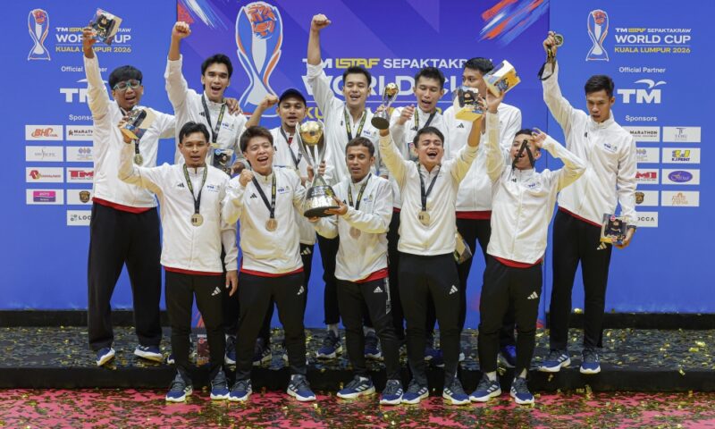 PM hails national regu team after Malaysia win 2026 Sepak Takraw World Cup