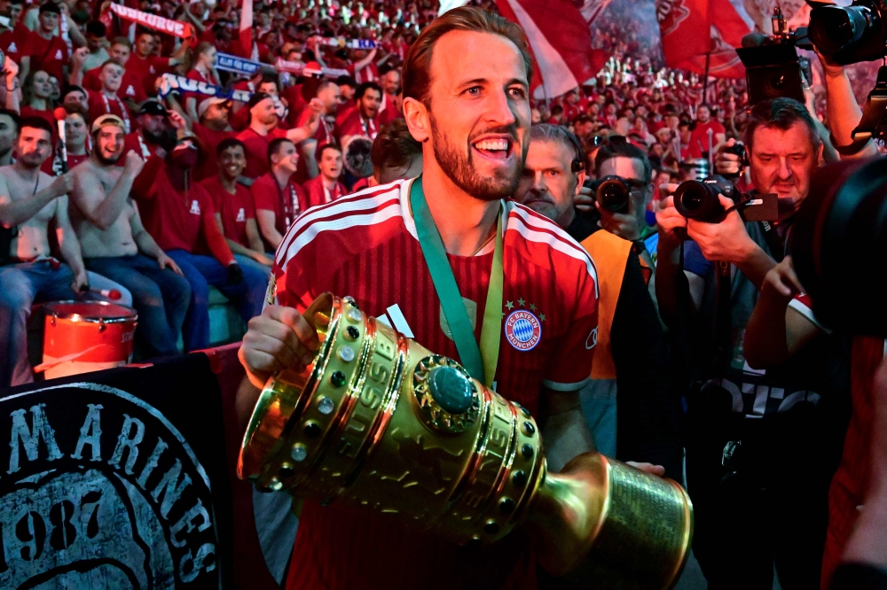 Bayern salute ‘best transfer ever’ Kane after 21st German Cup triumph