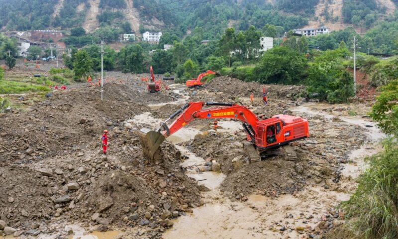 Flooding kills at least nine in China’s Chongqing, state media says