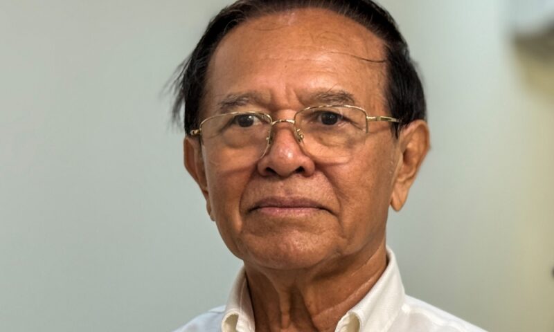 Cambodian king pardons former opposition leader