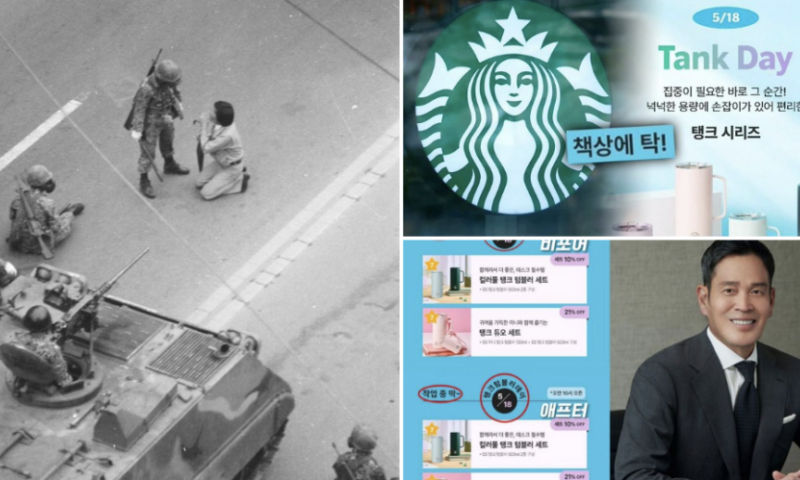Starbucks Korea boss apologises after AI-generated ‘Tank Day’ campaign triggers national fury