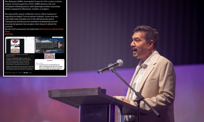 Live Nation Malaysia chief warns BTS fans over fake KL concert tickets circulating online