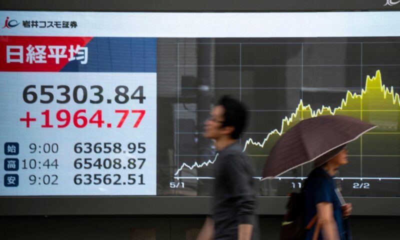 Asian markets wobble between AI frenzy and Iran war jitters