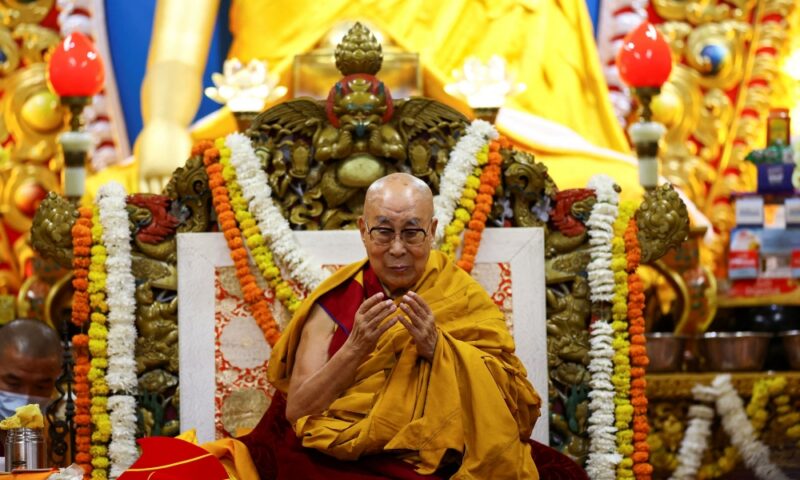 Dalai Lama attends swearing-in of Tibetan exile government leader in Dharamshala