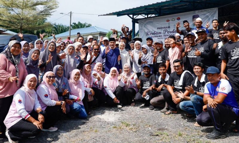 King donates 148 cattle for Aidiladha sacrifice across Johor