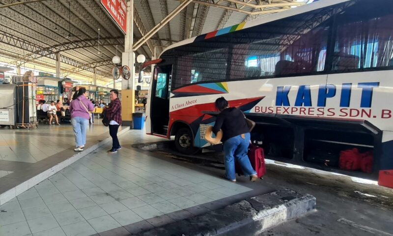 Sibu Bus Terminal sees quieter pre-Gawai travel rush this year