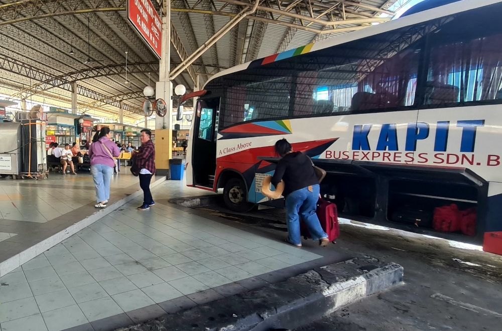 Sibu Bus Terminal sees quieter pre-Gawai travel rush this year