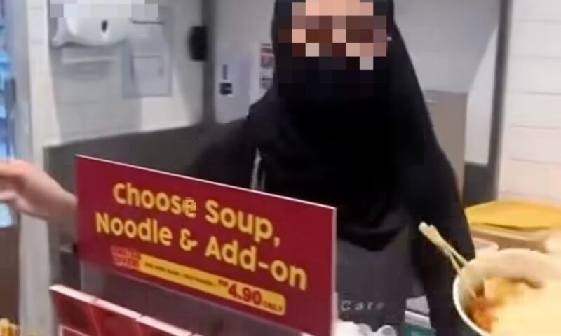 ‘Does not tolerate disrespect’: FamilyMart Malaysia suspends employee over viral soup-throwing row with delivery rider