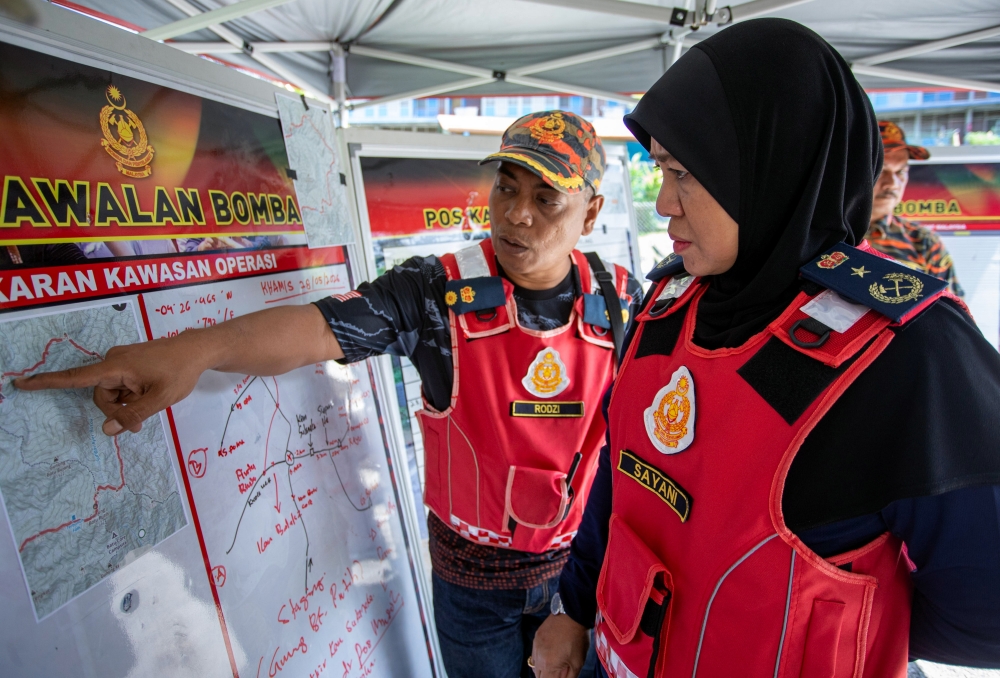 Missing Gunung Batu Putih hiker may be searching for water after 72 hours, says Perak Bomba chief