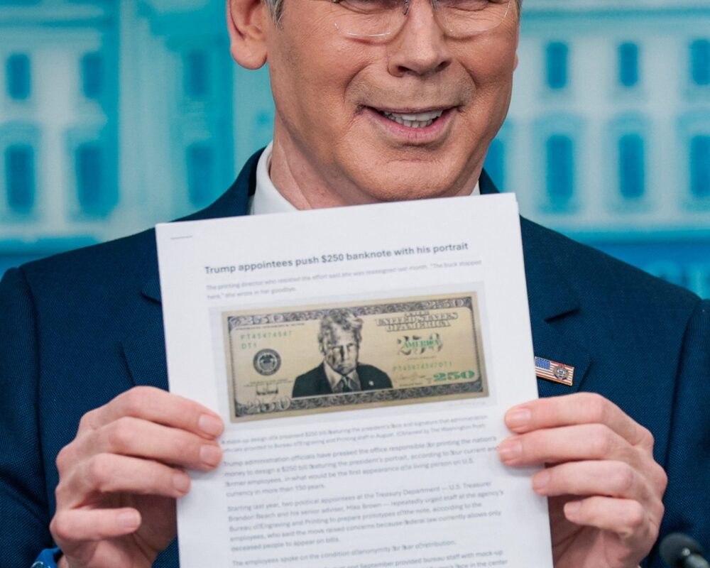 Trump could become first living US president on banknote under proposed US$250 bill
