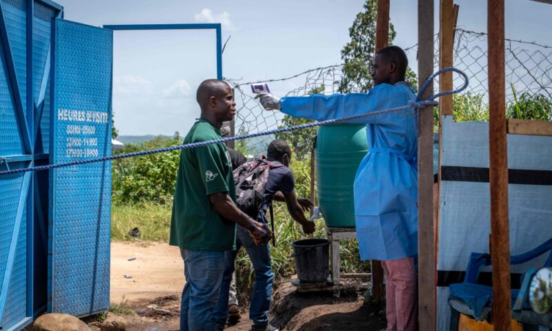 WHO chief says Ebola ‘can be stopped’ as he lands in DR Congo