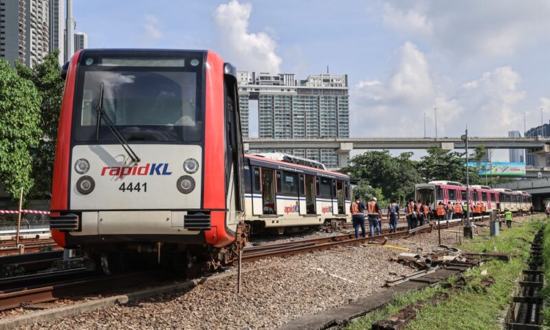 Ampang, Sri Petaling LRT line runs on modified schedule after Chan Sow Lin derailment