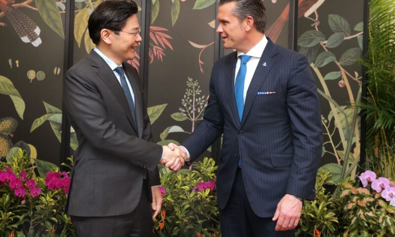 Singapore, US reaffirm defence ties as Hegseth meets PM Wong at Shangri-La Dialogue