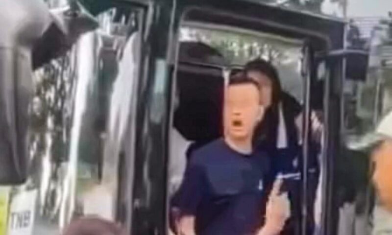 Singapore investigates Hong Kong school principal for swearing at security guards