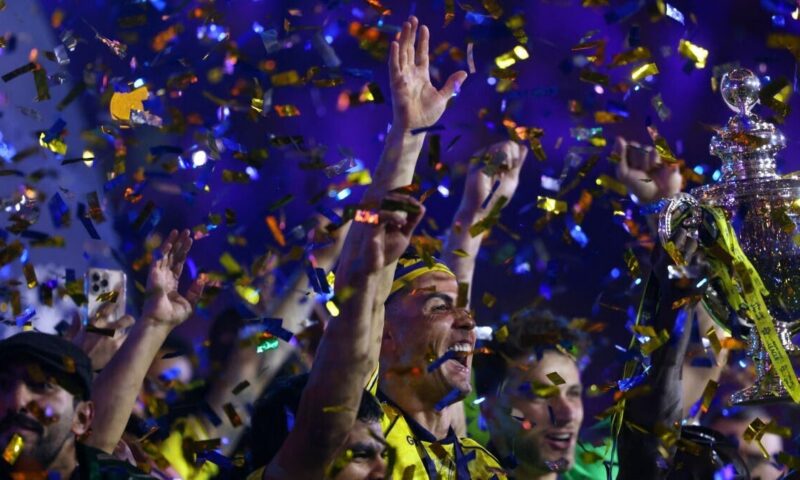 ضربات قلب رونالدو قاربت الـ200 بعد فوز النصر بالدوري