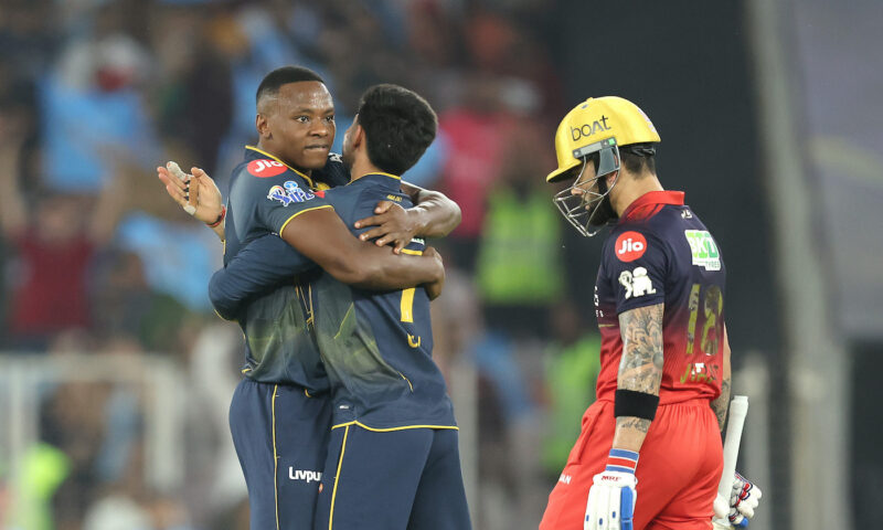 Solid RCB, surging GT clash for direct final ticket