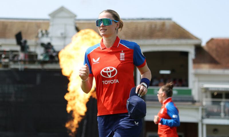 England bowl and hand debut to Corteen-Coleman; Harmanpreet rested
