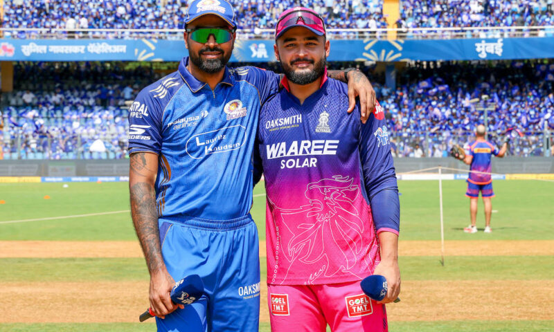 MI bowl and rest Bumrah; Parag, Burger back for RR