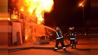 إصابة 6 أشخاص في حريق مطعم بسبب تسرب غاز في طما سوهاج
