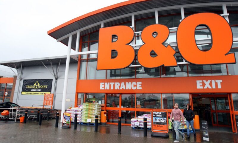 B&Q owner says sales slow as ‘late start’ to spring holds back shoppers