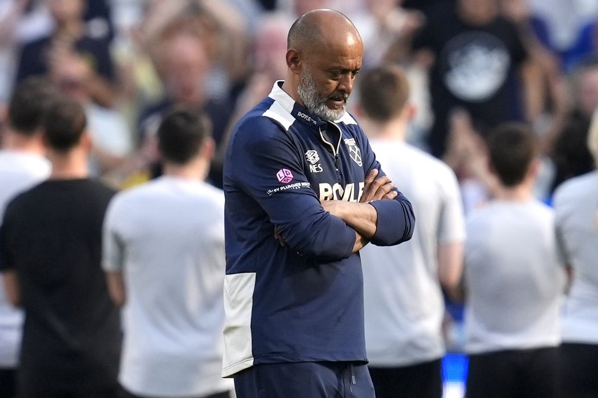 Nuno Espirito Santo apologises to West Ham fans after relegation