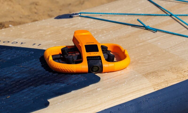‘There’s nothing else like it on the water’ — the HoverAir Aqua drone is practically a must-buy for solo watersports fans