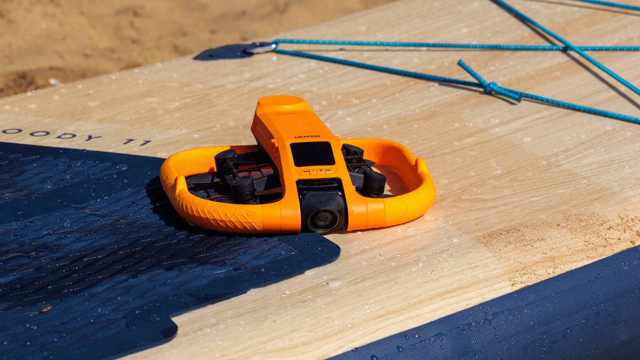 ‘There’s nothing else like it on the water’ — the HoverAir Aqua drone is practically a must-buy for solo watersports fans