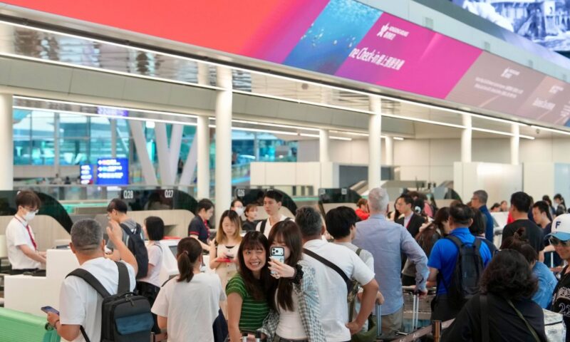 Passengers praise efficiency as Hong Kong airport’s Terminal 2 opens