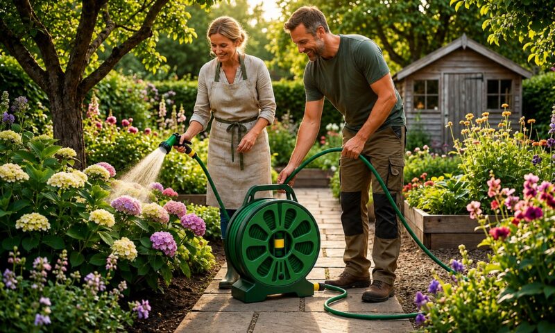 Wowcher shoppers can get a 50ft anti-kink garden hose for £8.99 (aff)