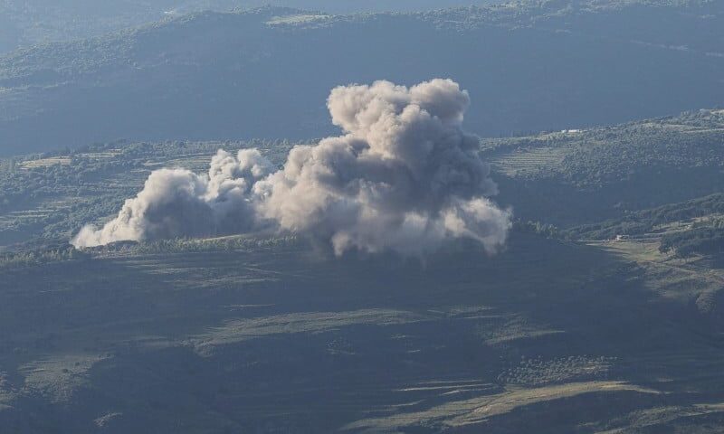 Israeli strikes rock Lebanon as Hizbollah signals unwavering Iran support