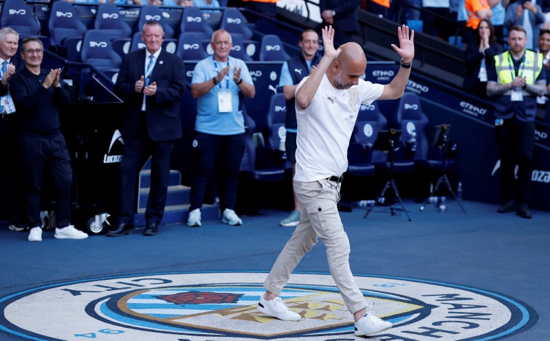 Guardiola says memories and connections, not trophies, define his decade at Man City