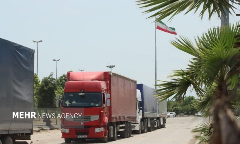 حجم الترانزيت عبر ايران يبلغ 20.5 مليون طن