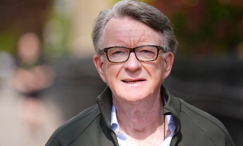 Mandelson failed security vetting for US ambassador role over links to figures in China, Russia and Israel