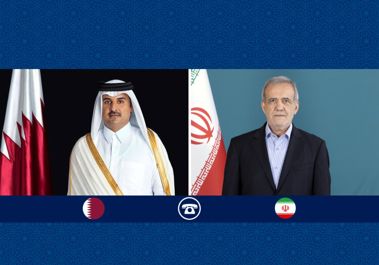 بزشكيان لأمير قطر: إيران مستعدة للتوصل إلى إطارٍ مشرّف لإنهاء الحرب والتوترات الراهنة في المنطقة