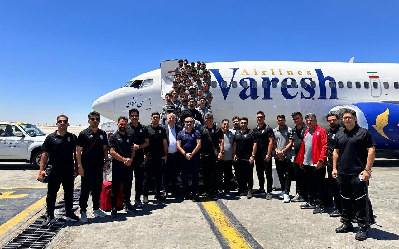 Iran U23s touch down in Antalya for high-stakes training camp