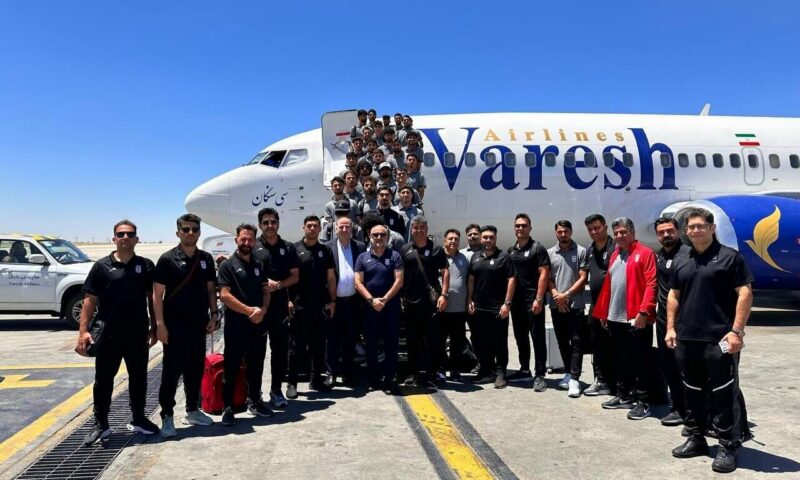 Iran U23s touch down in Antalya for high-stakes training camp