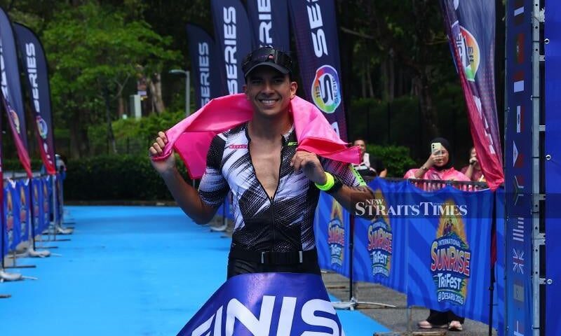 The Saddiq-Bella effect: Even a triathlon turns into a family storyline